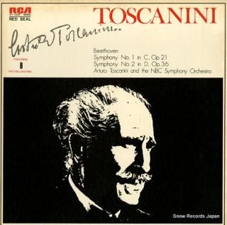 TOSCANINI, ARTURO beethoven; symphony no.1 in c, op.21 AT-1008