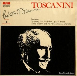 TOSCANINI, ARTURO beethoven; symphony no.3 in e-flat, op.55 