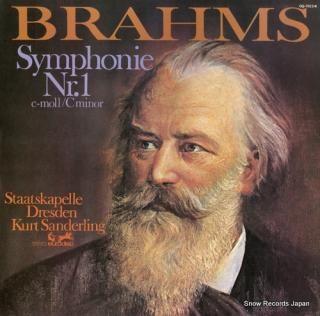 SANDERLING, KURT brahms; symphonie nr.1 OQ-7012-K