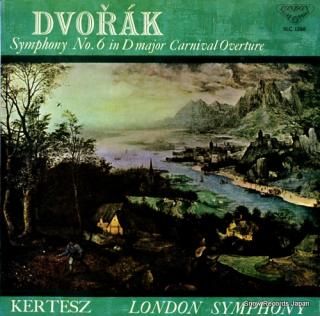 KERTESZ, ISTVAN dvorak; symphony no.6 in d major SLC1588