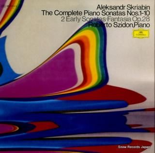 SZIDON, ROBERTO skriabin; the complete piano sonatas nos.1-10 MG8653/6