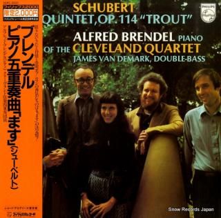 BRENDEL, ALFRED schubert; quintet, op.114 