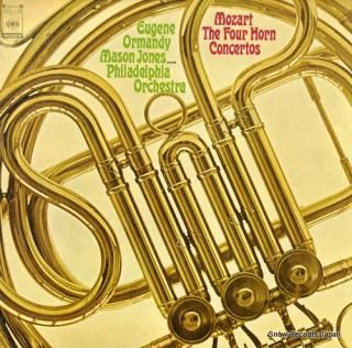 ORMANDY, EUGENE mozart; the four horn concertos SOCL1136