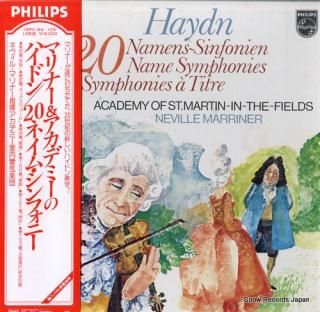 MARRINER, NEVILLE haydn; 20 name symphonies 15PC-94-103