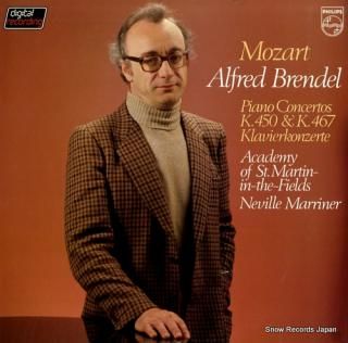 BRENDEL, ALFRED mozart; piano concertos k.450 & k.467 28PC-33