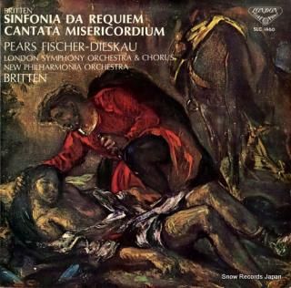 BRITTEN, BENJAMIN britten; sinfonia da requiem SLC1460