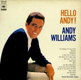 WILLIAMS, ANDY hello andy! SONX60010