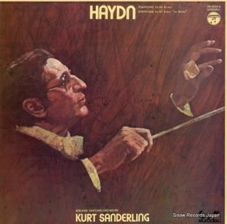 SANDERLING, KURT haydn; symphonie nr.84 es-dur und nr.85 b-dur 