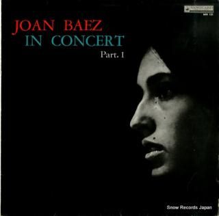 BAEZ, JOAN joan baez in concert part. 1 MH121
