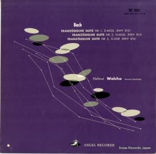 WALCHA, HELMUT bach; franzosische suites nr.1, nr.3, nr.5 HC1027