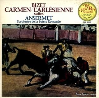 ANSERMET, ERNEST bizet; carmen suite / l'arlesienne suite SLC6007