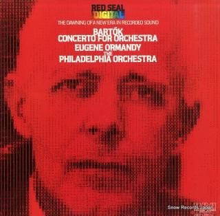 ORMANDY, EUGENE bartok; concerto for orchestra RVC-2289