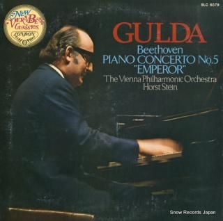 GULDA, FRIEDRICH beethoven; piano concerto no.5 in e flat major 