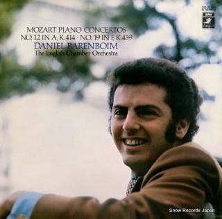 BARENBOIM, DANIEL mozart; piano concertos no.12 in a, k.414, no.19 in f, k.459 EAA-85024