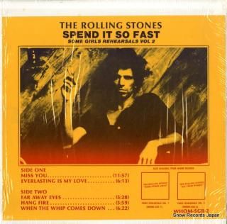 ROLLING STONES, THE spend it so fast WHOM-SGR-2