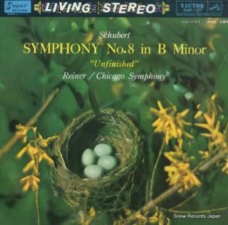 REINER, FRITZ schubert; symphony no.8 