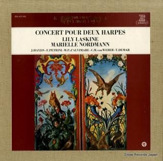 LASKINE, LILLY concert pour deux harpes DX-47-RE