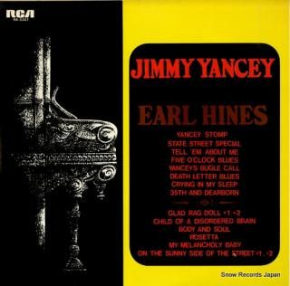 YANCEY, JIMMY, AND EARL HINES jimmy yancey and earl hines RA-5307