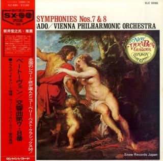 ABBADO, CLAUDIO beethoven; symphonies nos.7 & 8 SLC6066