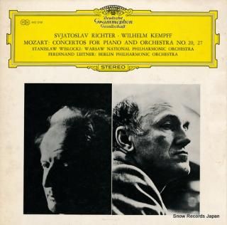 RICHTER, SVJATOSLAV mozart; piano concertos no.20, 27 MG2181