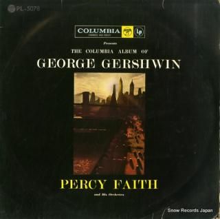 FAITH, PERCY the columbia album of george gershwin PL-5078