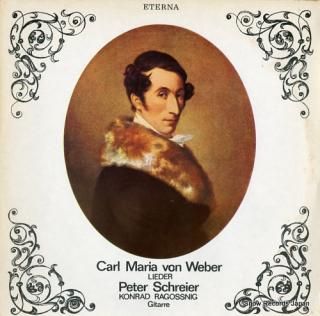 SCHREIER, PETER carl maria von weber; lieder 827210