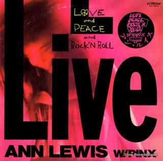 LEWIS, ANN love & peace & rock'n roll SJX-30314