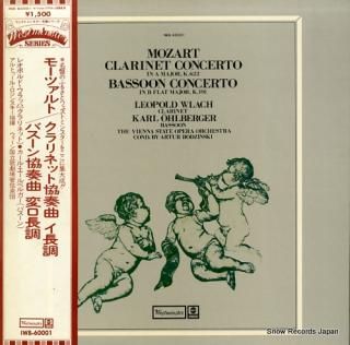 WLACH, LEOPOLD / KARL OHLBERGER mozart; clarinet concerto / bassoon concerto IWB-60001