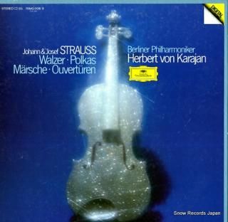 KARAJAN, HERBERT VON strauss; walzer. polkas. marsche. opuverturen 78MG0136