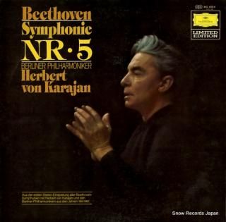 KARAJAN, HERBERT VON beethoven; symphonie nr.5 MG4004