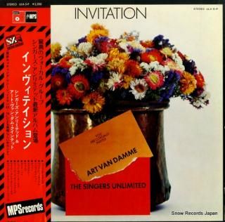 VAN DAMME, ART, AND THE SINGERS UNLIMITED invitation ULX-5-P