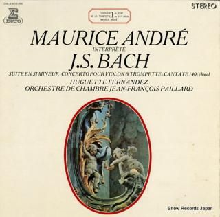 ANDRE, MAURICE maurice andre interprete j.s.bach OS-2406-RE