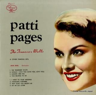 PAGE, PATTI the tennessee waltz & other famous hits JL-1