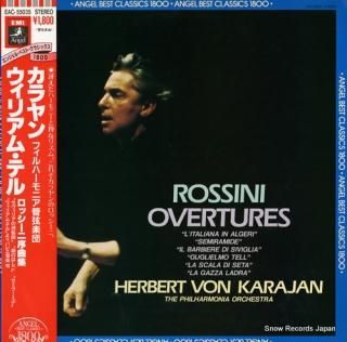 KARAJAN, HERBERT VON rossini; overtures EAC-55035