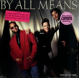 BY ALL MEANS by all means 90898-1