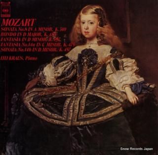 KRAUS, LILI mozart; sonata no.8 in a minor, k.310 FCCA229