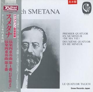 LE QUATUOR TALICH smetana; premier quatuor en mi mineur 