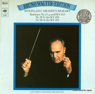 WALTER, BRUNO mozart; sinfonien nr.25 g-moll kv183 CBS61720