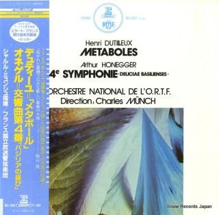 MUNCH, CHARLES dutilleux; metaboles REL-2507