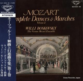 BOSKOVSKY, WILLI mozart; complete dances & marches volume 2 SLH1038-40
