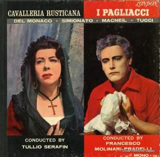 SERAFIN, TULLIO / FRANCESCO MOLINARI - PRADELLI cavalleria rusticana / i pagliacci A-4358