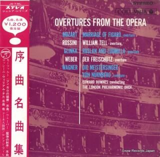 DOWNES, EDWARD overtures from the opera JS-7-ML