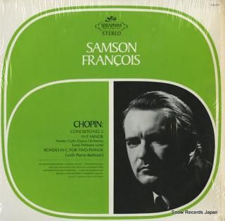 FRANCOIS, SAMSON chopin; concerto no.2 in f minor S-60109