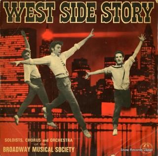 BROADWAY MUSICALS SOCIETY ORCHESTRA west side story M-2254