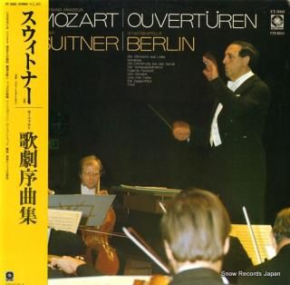 SUITNER, OTMAR mozart; ouverturen ET-3068
