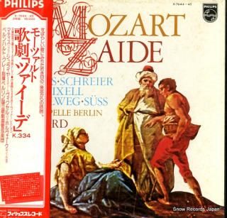 KLEE, BERNHARD mozart; zaide X-7644-45