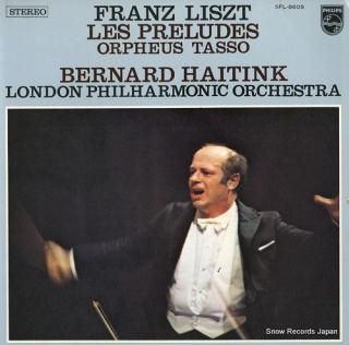HAITINK, BERNARD liszt; les preludes, orpheus, tasso SFL-8605