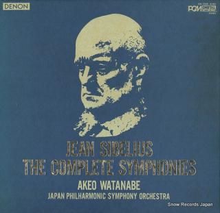 WATANABE, AKEO sibelius; the complete symphonies OX-7225-9-ND