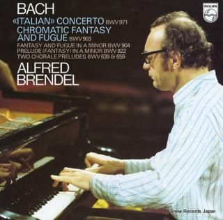 BRENDEL, ALFRED bach; italian concerto bwv971 20PC-2033