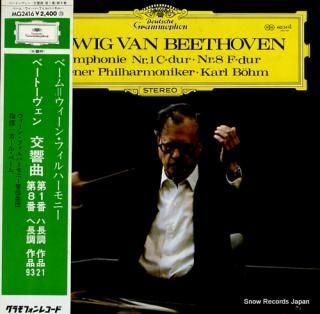 BOHM, KARL beethoven; symphonie nr.1 & nr.8 MG2416